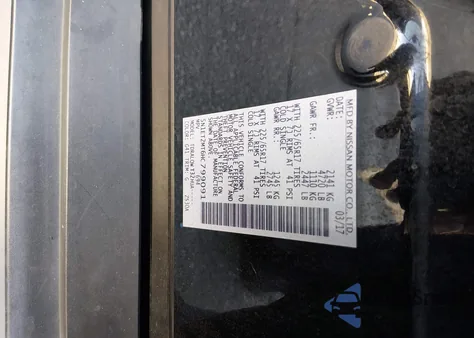 2017 Nissan Rogue Hybrid Sv from USA, damaged, VIN 5N1ET2MT6HC799091